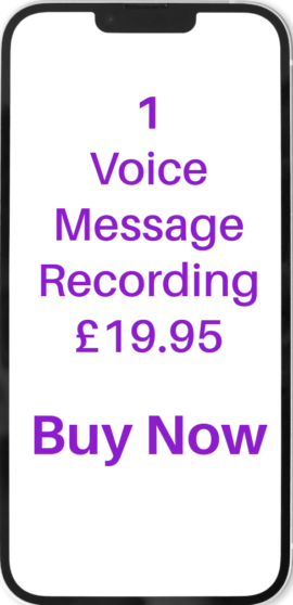 1 Voicemail recording
