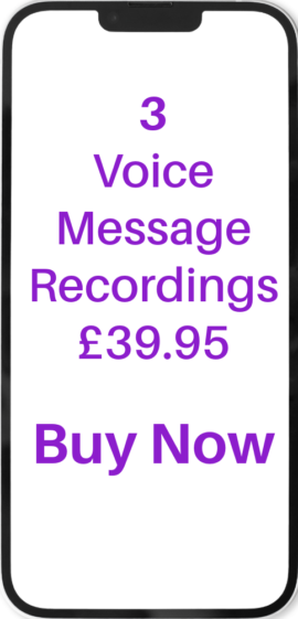 3 Voicemail Recordings