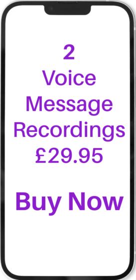 2 Voicemail Recordings