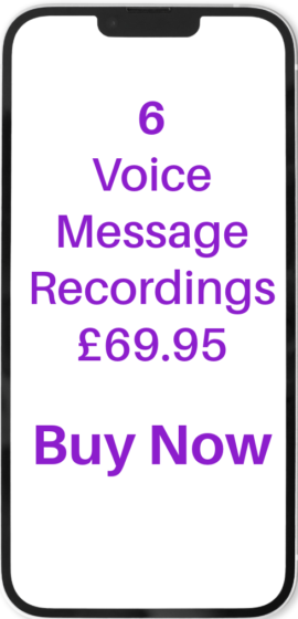 6 Voicemail Recordings