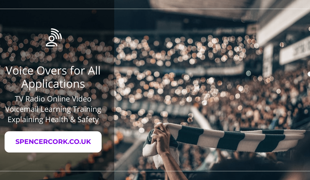 Public Announcement Recordings for Social Sport and Business Events 5 Star Quality