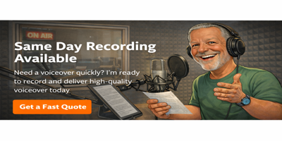 Voicemail Recording for Work 7 Voiceover FAST Quote