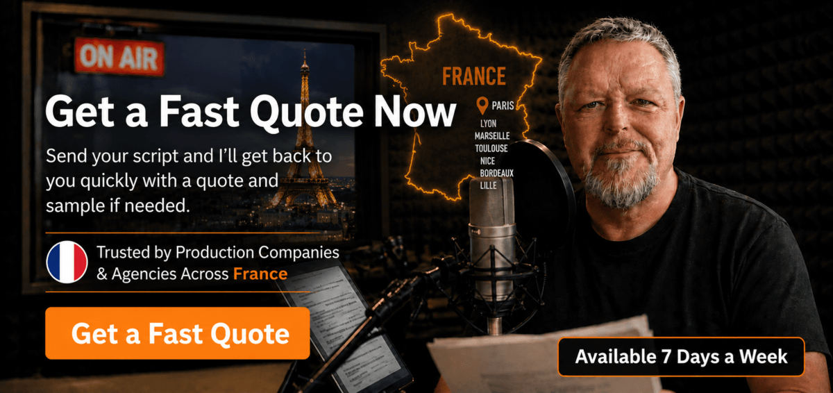 British Voice Over France British Voice Over France