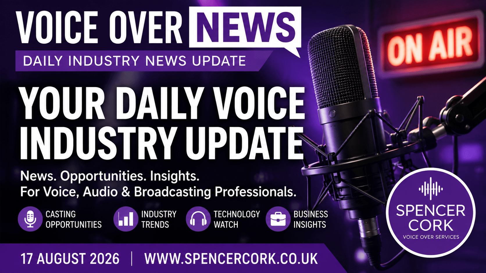 Blog Posts 3 Voice Over News thumbnail about a BBC audio fault highlighting the importance of broadcast clarity